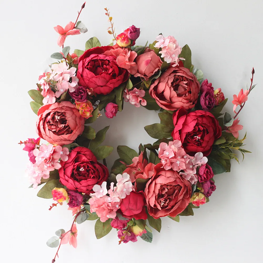 Simulation Garland Wedding Scene Decoration American Wedding Room - Style 6