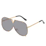 C2 Gold Frame Gray Piece