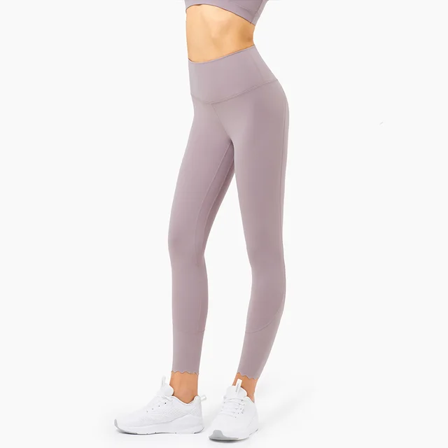 High Waist Hip lifting Elastic Tights Bodybuilding Pants Lulu Yoga Pants Women Viotel Verbena - Shop at LoveMi
