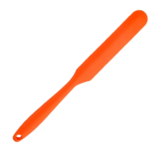 Baking Utensils, High Temperature Baking Silicone Tools, One Piece Knife Shaped Cake Cream Jam Spatula Orange - Shop at LoveMi