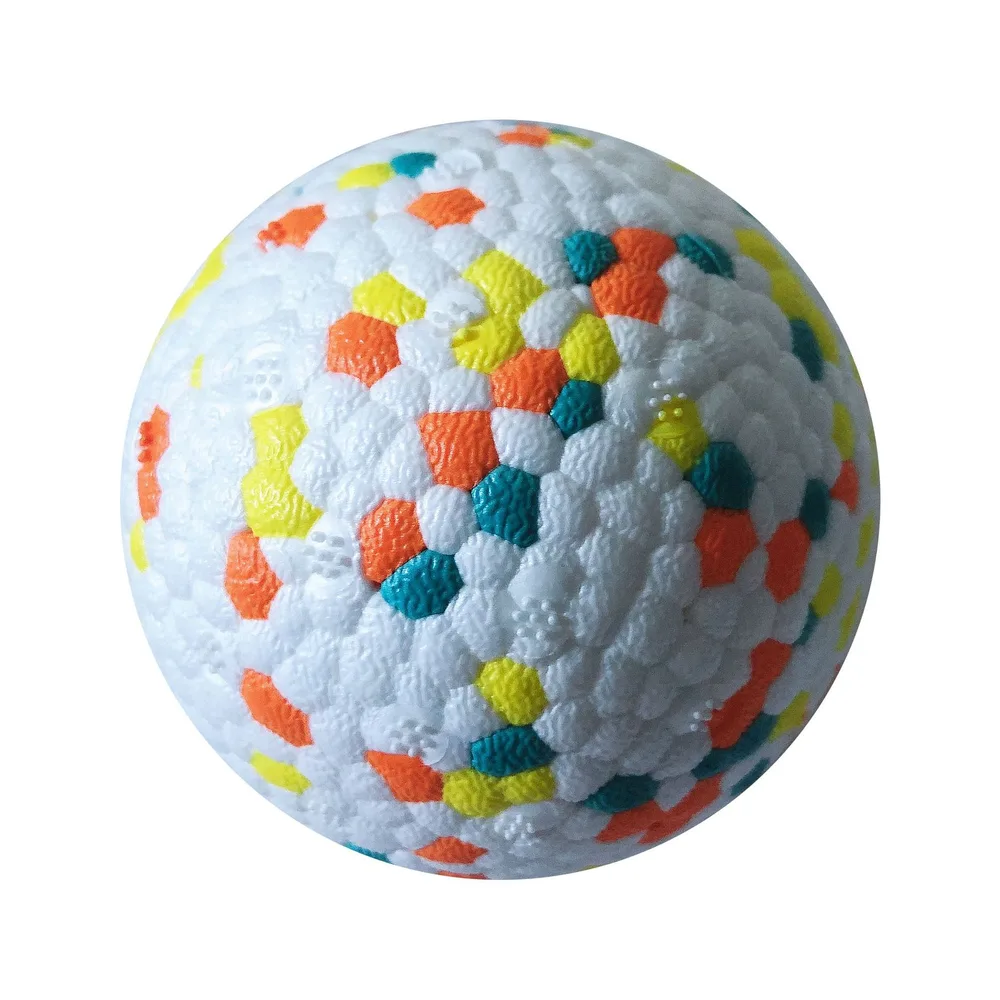 Dog Toy Molar Ball Etpu Pet Toy Ball Interactive Training Pet Ball - Orange Red
