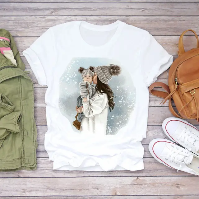 Mother And Ladies Parent Child T Shirt 1007 - Shop at LoveMi
