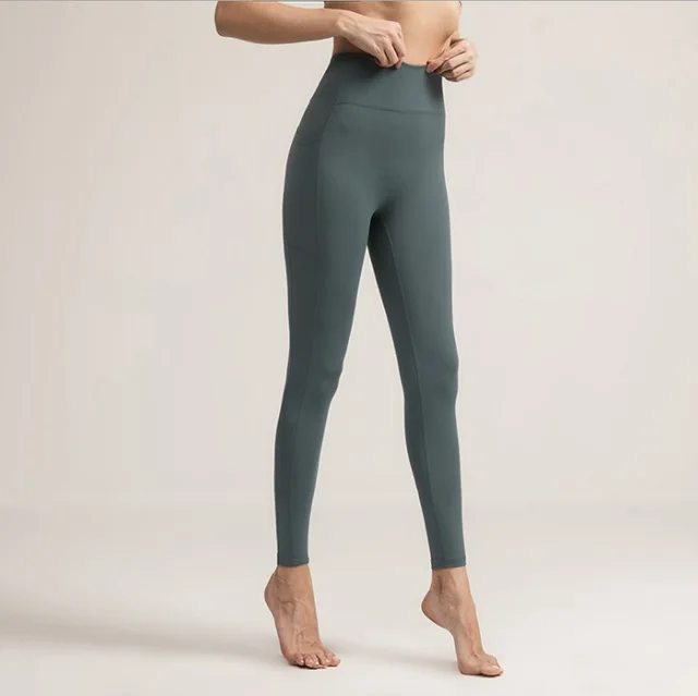 Sexy Slimming Weight Loss Fitness Compression Yoga Pants Female Running Trousers High Waist Seamless Leggings Tight Sports Pants Mysterious Green - Shop at LoveMi
