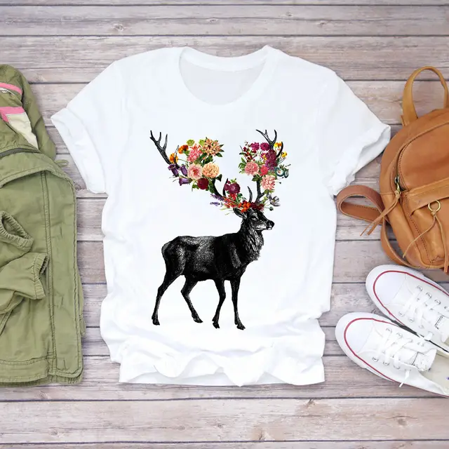 Fashion Personality Original Butterfly Skull Skull Print Men'S T Shirt Street 7Style - Shop at LoveMi