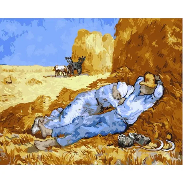Digital Oil Painting Diy Frameless Landscape - Shop at LoveMi