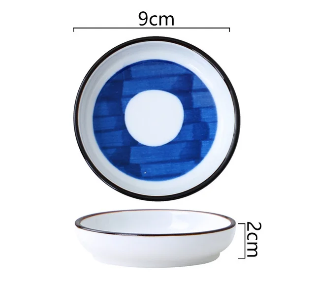 Ceramic Small Dish, Creative Seasoning Dish, Vinegar Dish, Soy Sauce Dish, Household Flavor Dish, Dipping Sauce Small Dish B - Shop at LoveMi