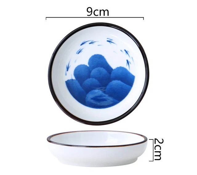 Ceramic Small Dish, Creative Seasoning Dish, Vinegar Dish, Soy Sauce Dish, Household Flavor Dish, Dipping Sauce Small Dish - Shop at LoveMi
