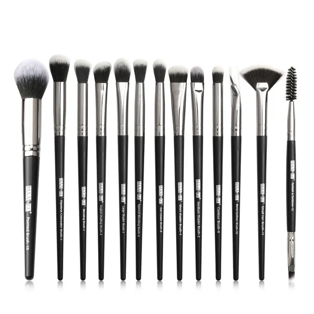 Sale Maange New Product 13 Eye Makeup Brush Set Eyeshadow Brush Beauty Tools Black Gun - Shop at LoveMi