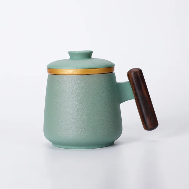 Ceramic Mug With Filter Tea Cup Gift Box - Shop at LoveMi
