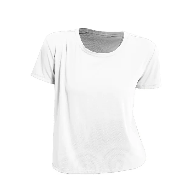 Loose Strappy Yoga Clothes Tops Women's Halter Sexy Sports Blouse White - Shop at LoveMi