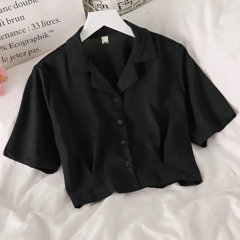 Spring Western Temperament Short Sleeves Black - Shop at LoveMi