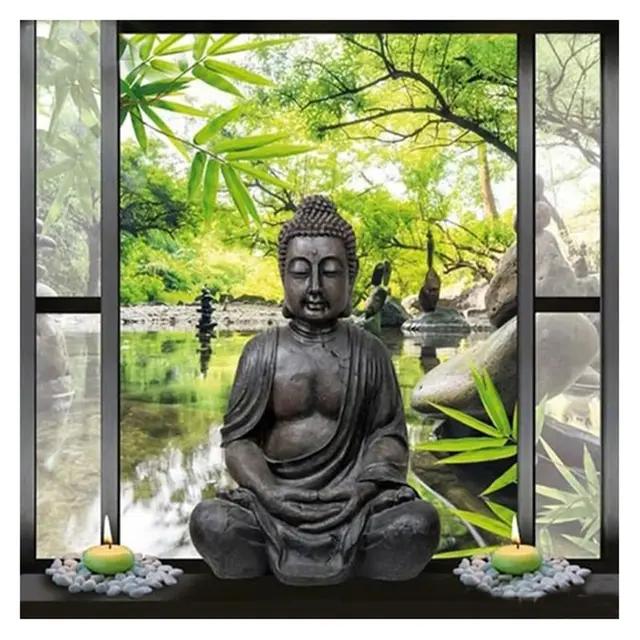 Diamond Painting Diy Color Buddha Statue Cross Border Supply New Point Diamond Cross Stitch 30X40Cm - Shop at LoveMi