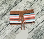 Vacation Leisure Beach Swimsuit Hand Hook Split Bikini Female - Coffee
