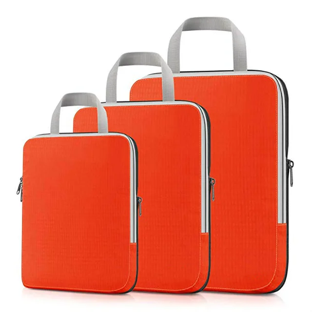 Ultra Light Portable Travel Storage Bag 3 Piece Set Portable Washing Bag Travel Set Orange - Shop at LoveMi