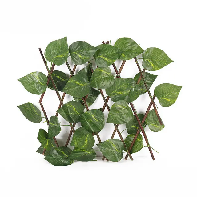 Simulation Fence Simulation Plant Plant Fence Courtyard Wooden Telescopic Guardrail 1 Style - Shop at LoveMi