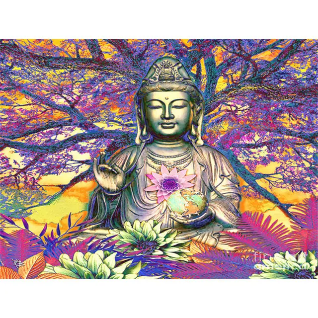 New Buddhist Diamond Painting Temple Wall Painting A8A - Shop at LoveMi
