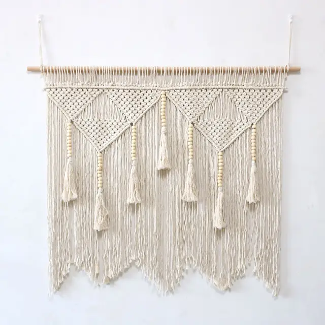 Tapestry Large Hanging Decoration Simple Homestay Hotel Beige - Shop at LoveMi