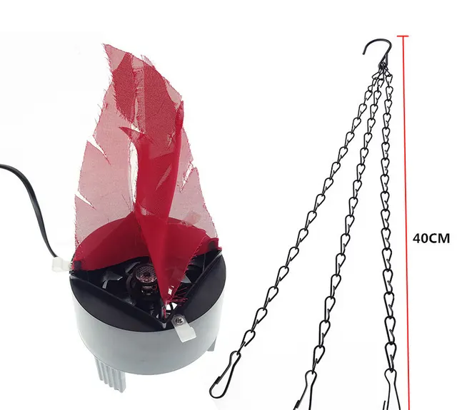 Hanging Simulation Flame Lamp Halloween Decoration Bonfire Electronic Brazier Lamp Photo Color - Shop at LoveMi