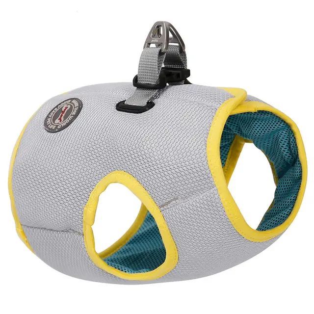 Dog Cold Chest Strap Summer Pet Technology Heatstroke Prevention Cooling Clothes Cool Vest Clothing Grey - Shop at LoveMi