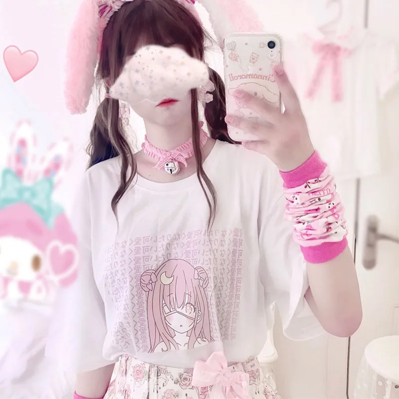 Anime Moon Girl T shirt Cute And Cute Xl - Shop at LoveMi
