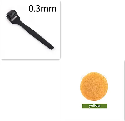 Matte 540 Microneedle Roller Feel Oil Rubber Oil Handle Matte Set B - Shop at LoveMi