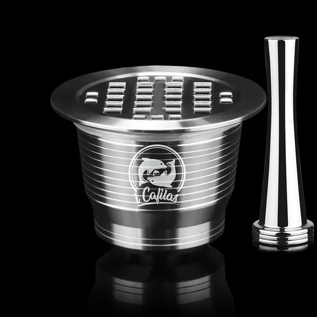 Multi Grease Square Hole Hardware Capsule Filter Food Grade Stainless Steel Cup Single Capsule Pressurized Pow - Shop at LoveMi