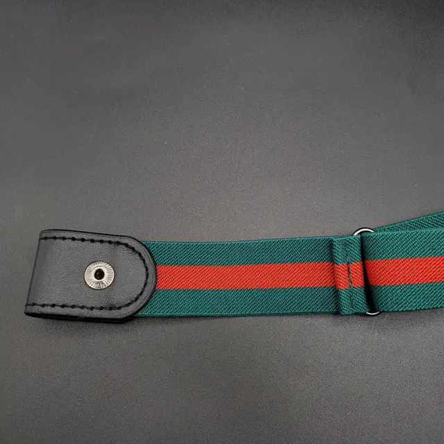 Lazy Belt Women's Canvas Free Stretch Trousers Green - Shop at LoveMi