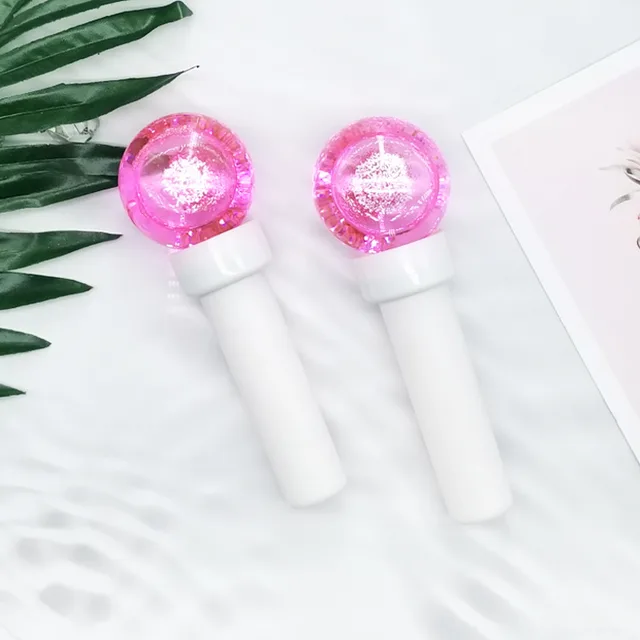 Rotating Ice Wave Beauty Ball Neck And Shoulder Massager Pink Glitter - Shop at LoveMi