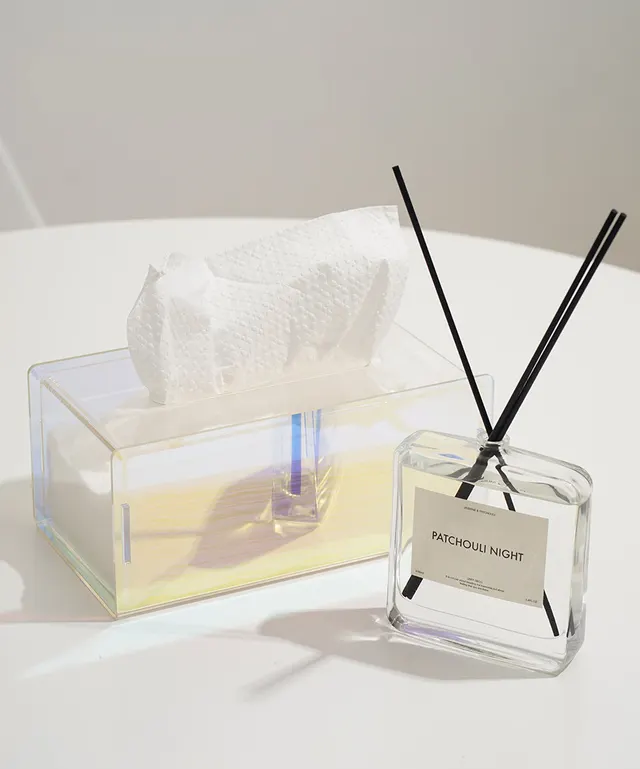 Glare Acrylic Paper Tissue Box Nordic Symphony Minimalist Pearly Luster Tissue Box Glare - Shop at LoveMi
