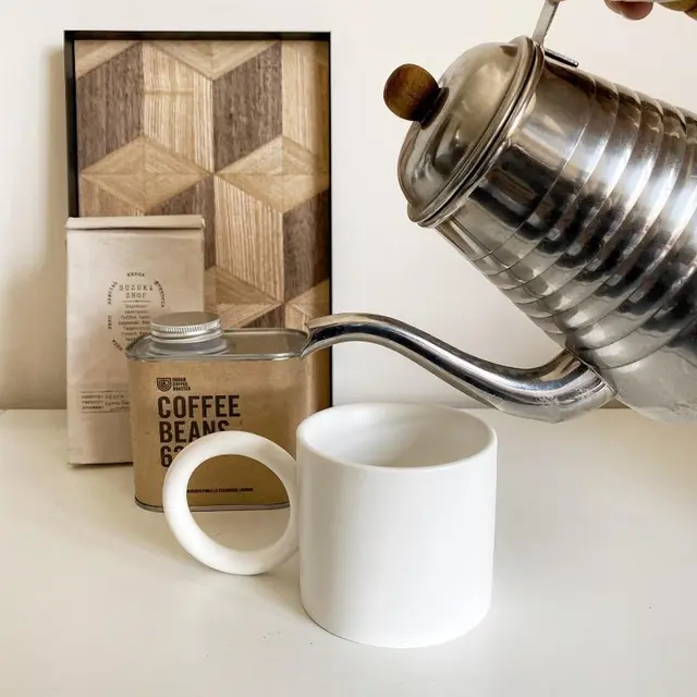 Niche Coffee Cup Nordic Ink Dot Cup Ceramic Nordic Tao White - Shop at LoveMi