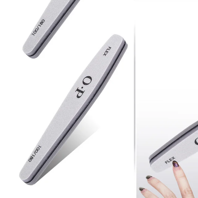 Green Waterproof Nail File Diamond Double Sided Polishing Strip Black Heart - Shop at LoveMi