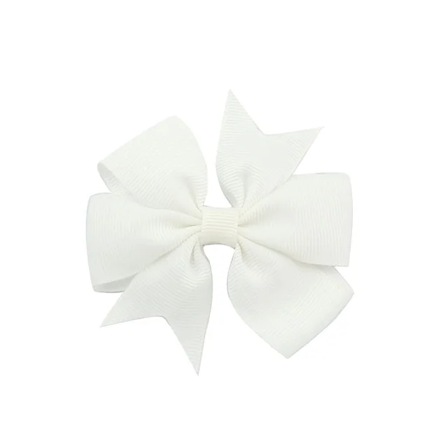 V Shaped Ribbed Ribbon Hairpin Solid Color Bow Hairpin Children'S Headdress 18Style - Shop at LoveMi