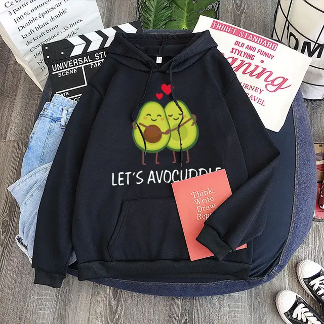New Candy Sweatshirt Top Versatile Black - Shop at LoveMi