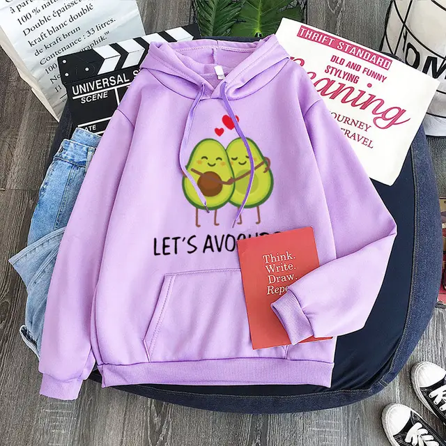 New Candy Sweatshirt Top Versatile Purple - Shop at LoveMi