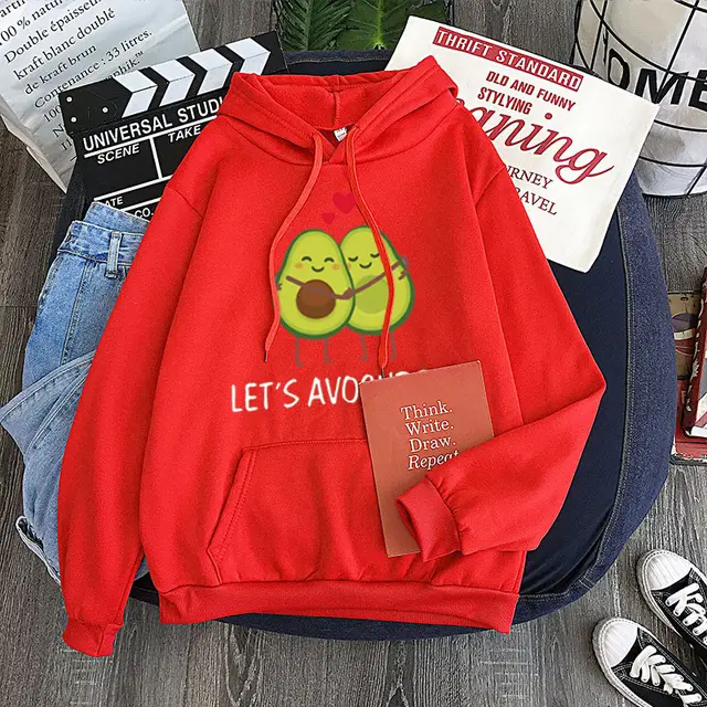 New Candy Sweatshirt Top Versatile Red - Shop at LoveMi