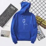 Blue White Figure