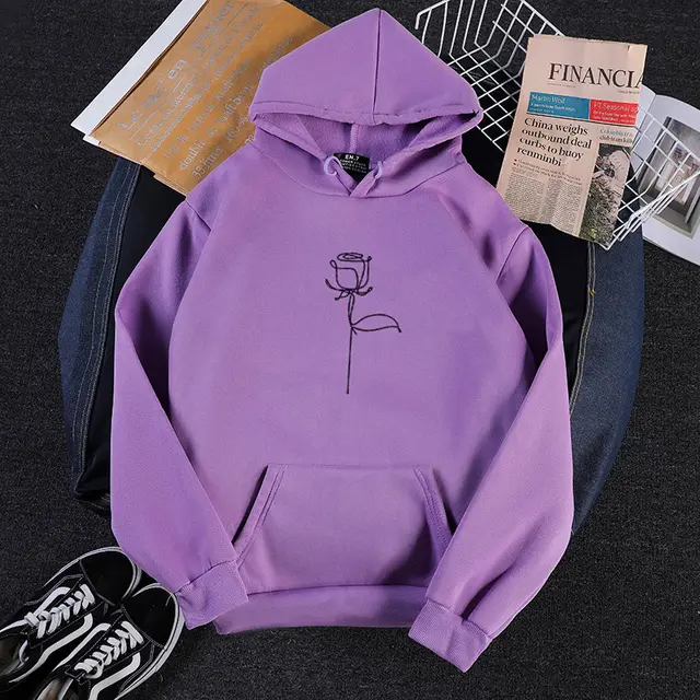 Rosane Rozendruk Hoodies Sweatshirts Voor Dames Purple - Shop at LoveMi