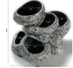 Ceramic Simulation Stone Hydroponic Pots Multifunctional Cichlid Pots Hide Breeding Fish Tanks