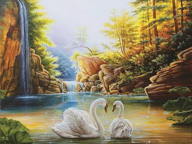 Modern Home Decoration Canvas Painting Small White Goose Wall Painting Hanging Painting Small White Goose Painting Aesthetic Section A - Shop at LoveMi