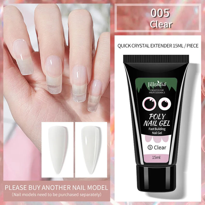 Crystal Extension Gel Nail Phototherapy Gel Model Gel - 5 Style