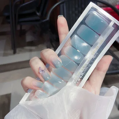 Net Red Hill Pattern 3d Nail Patch Nail Polish Film Sticker A7A - Shop at LoveMi