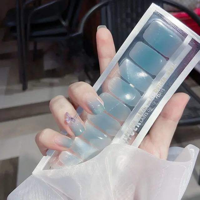 Net Red Hill Pattern 3d Nail Patch Nail Polish Film Sticker A7A - Shop at LoveMi