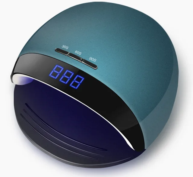 New Style Lcd Display Nail Lamp 120W Quick Drying Nail Machine Led Phototherapy Lamp Uv Nail Lamp For Shop Green - Shop at LoveMi