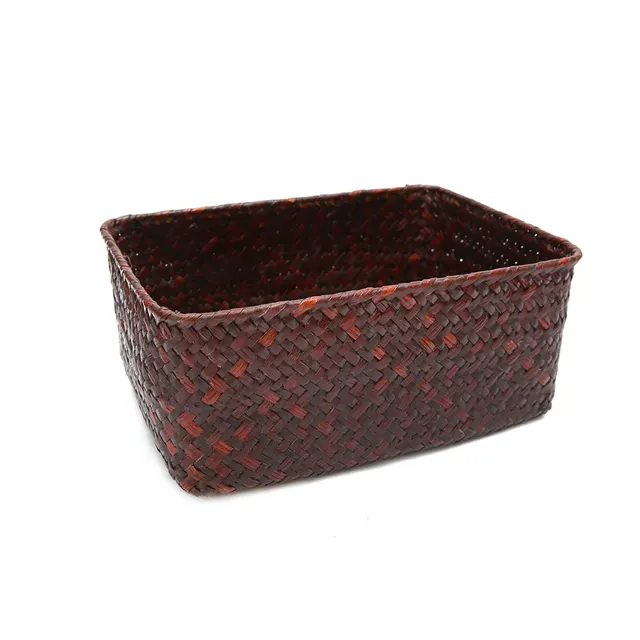 Household And Daily Necessities, Department Stores, Ancient Picks, Tea Storage Baskets, Sundries Sorting Baskets, Storage Baskets Brown - Shop at LoveMi