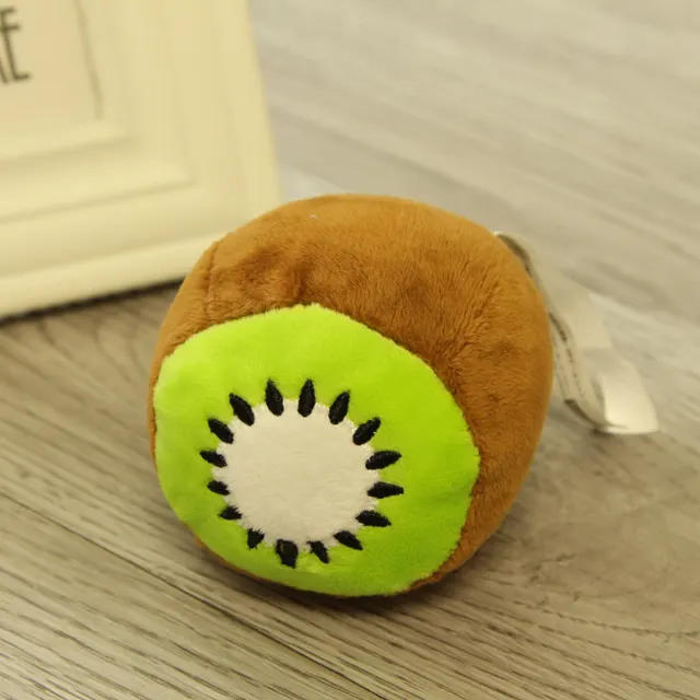 Fruit and vegetable pet toys cat and dog plush toys Kiwi - Shop at LoveMi