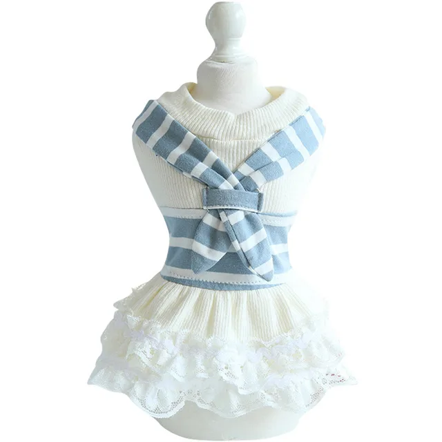 Dog Clothes Summer Thin Style Cat Scarf Couples Wear Skirt - Shop at LoveMi