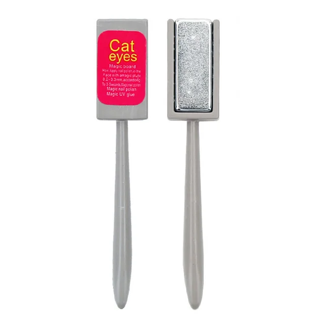 Nail Polish Net Red New Popular Smoothie Moonstone Silver White Wide Ice Transparent Cat Eye Gel Nail Shop Spar Cat Eye Magnet Bar - Shop at LoveMi