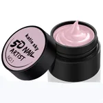 Painted Metal Painted Glue 5D Three-dimensional Nail Phototherapy Pull Line Nail Polish Glue - 1 Style