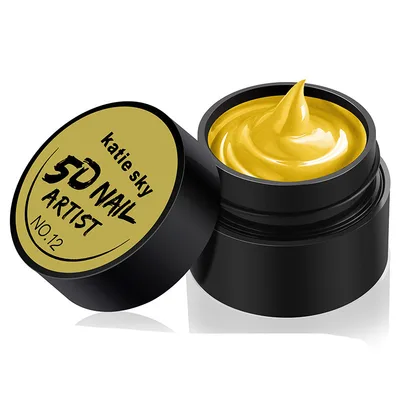 Painted Metal Painted Glue 5D Three dimensional Nail Phototherapy Pull Line Nail Polish Glue 12 Style - Shop at LoveMi