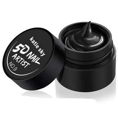 Painted Metal Painted Glue 5D Three dimensional Nail Phototherapy Pull Line Nail Polish Glue 9 Style - Shop at LoveMi